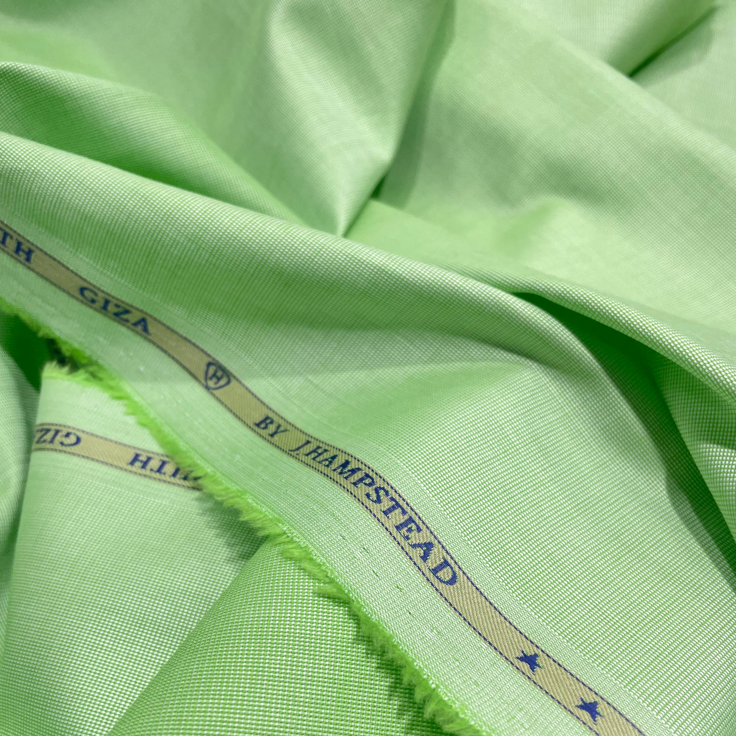 J.Hampstead Ultra Luxury 2 Ply Giza Cotton Men's Unstitched Fabric