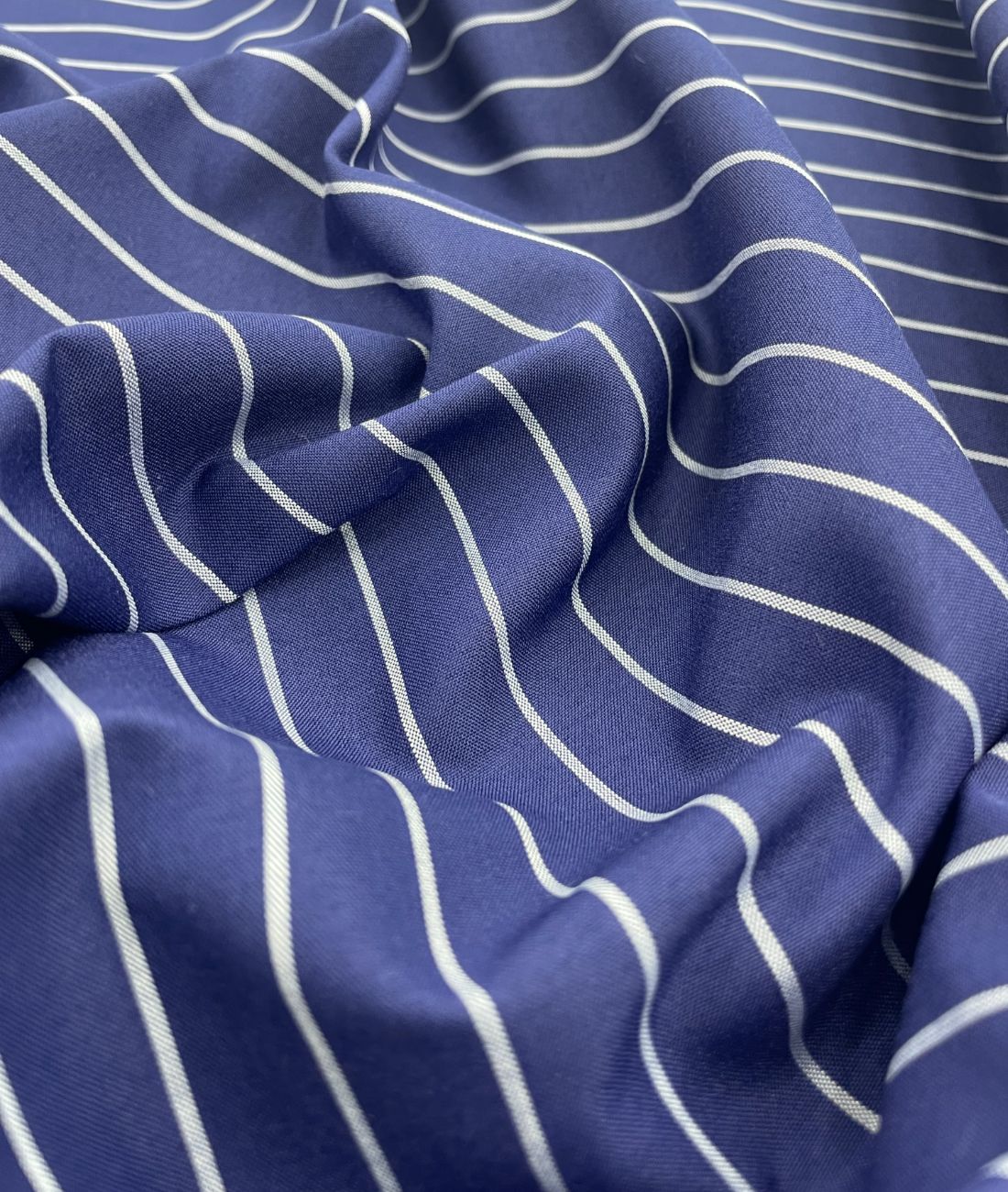 Loro Piana Stripe Old Money Premium Cotton Shirt Fabric