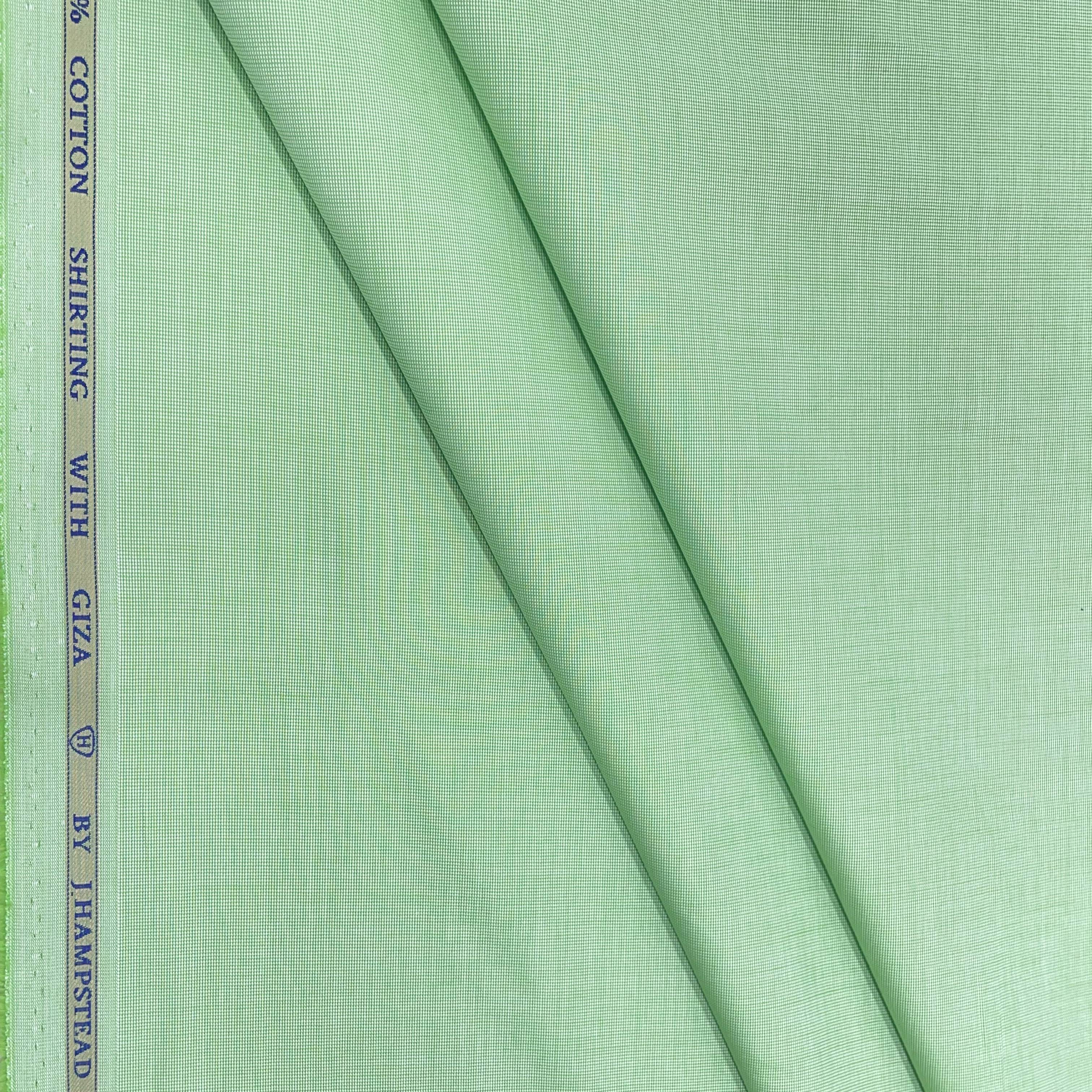 J.Hampstead Ultra Luxury 2 Ply Giza Cotton Men's Unstitched Fabric