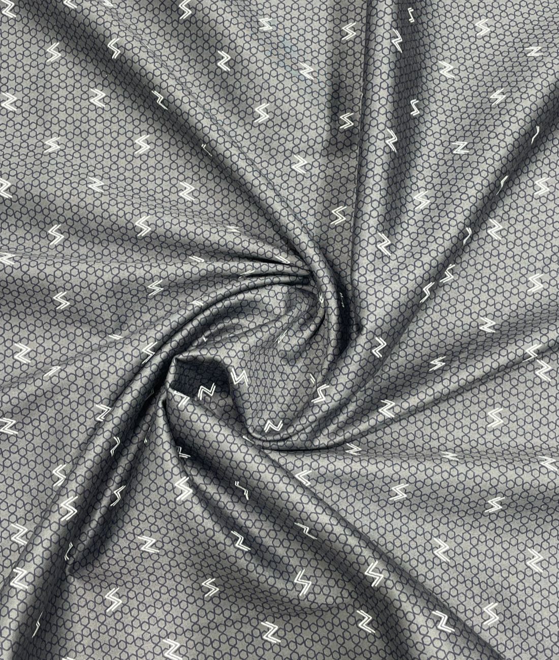 Birla Century Abstarct Printed Luxury Giza Cotton Fabric for Men's Shirt