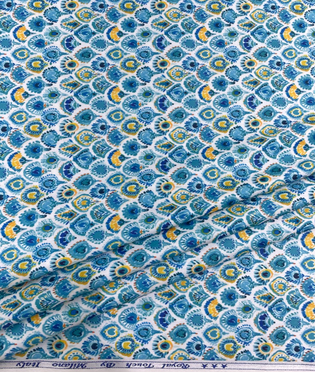 Navsari Heavy Printed Anti Wrinkle Giza Cotton Fabric for Men's Shirt