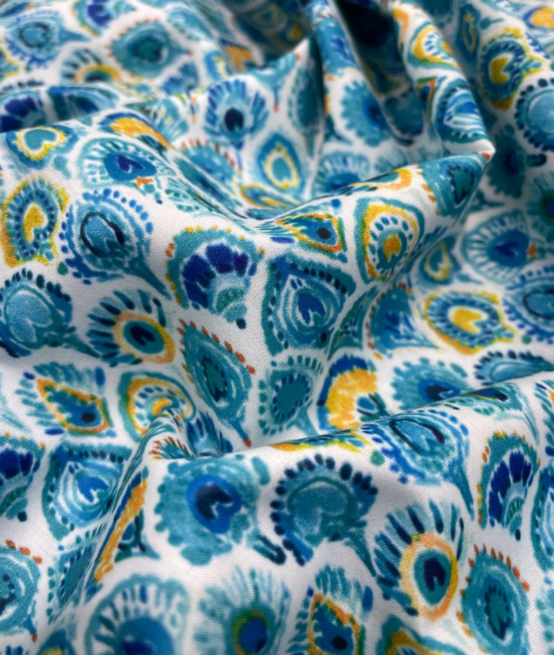 Navsari Heavy Printed Anti Wrinkle Giza Cotton Fabric for Men's Shirt