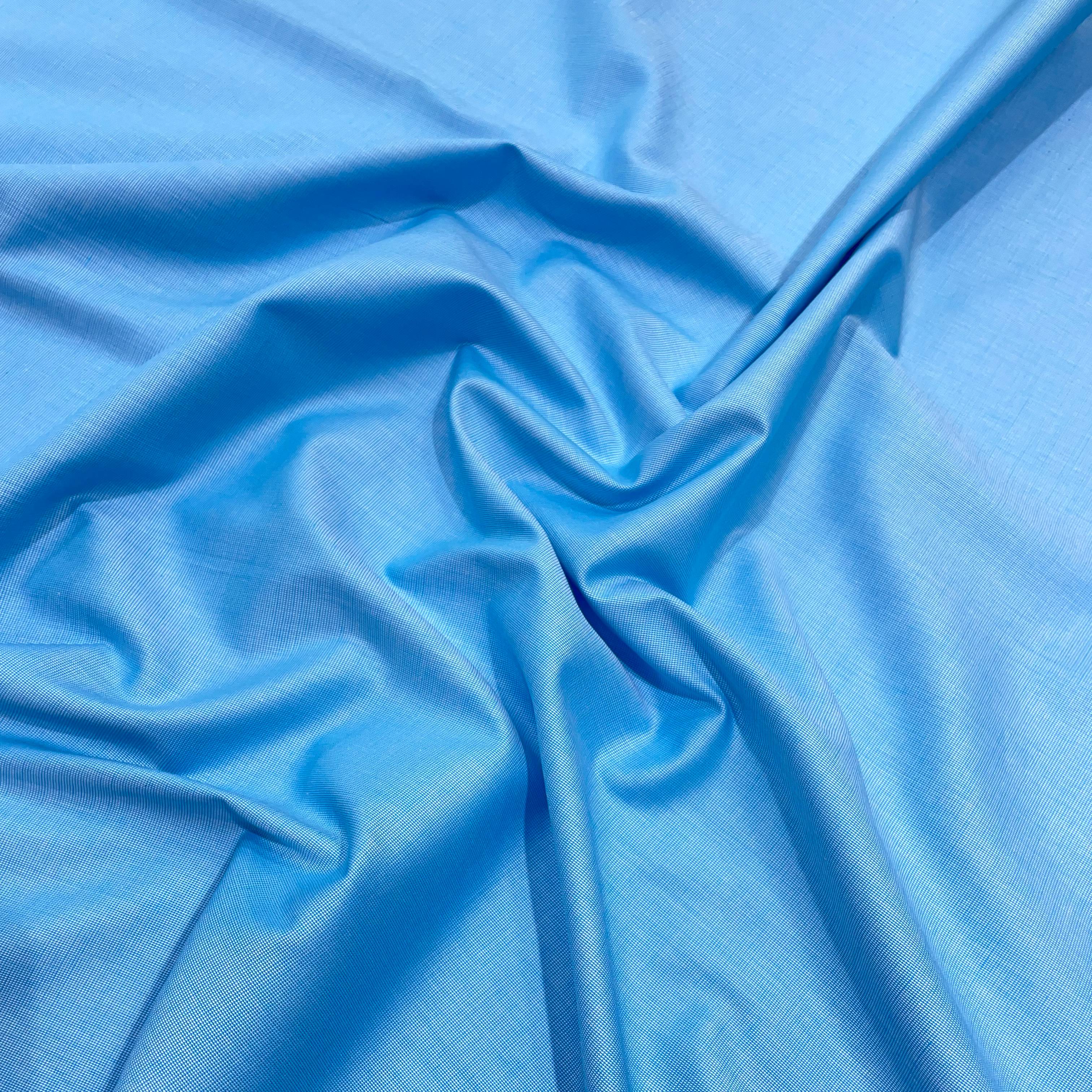 J.Hampstead Luxury Giza Cotton Fabric Blue Koi Colour