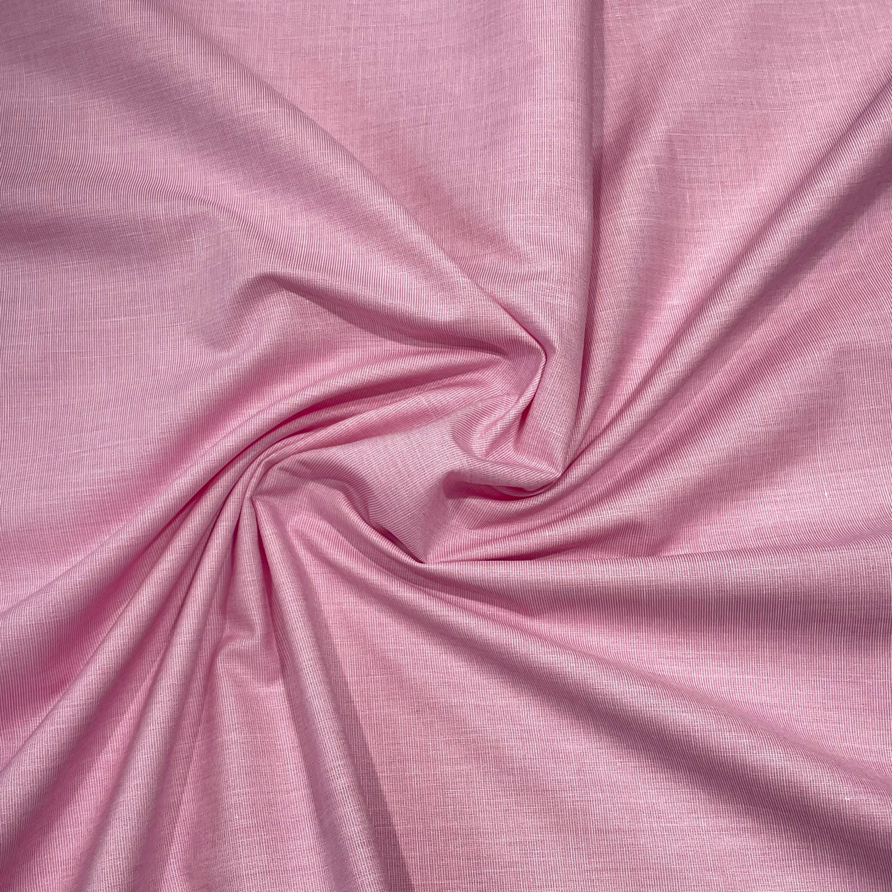 J.Hampstead Luxury Giza Cotton Baby Pink Men's Fabric