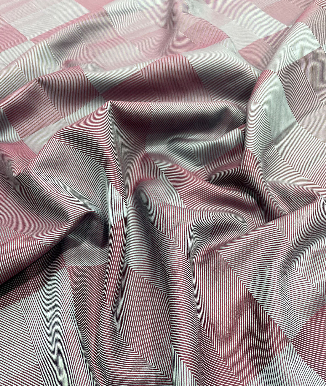 Reid & Taylor Luxury 2 Ply Giza Cotton Men's Unstitched Checks Fabric