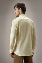 Queen Bee - Hand Embroidered Designer Shirt - IVORY