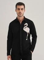 Designer Hand Embroidered Shirt Club Wear