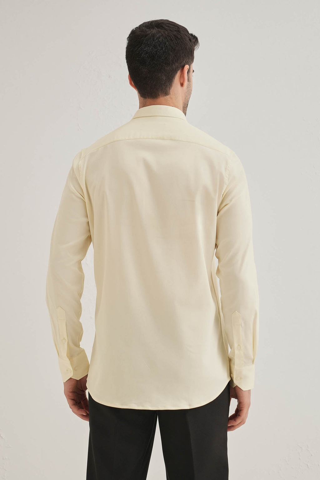 Bobcat - Hand Embroidered Designer Shirt - Ivory