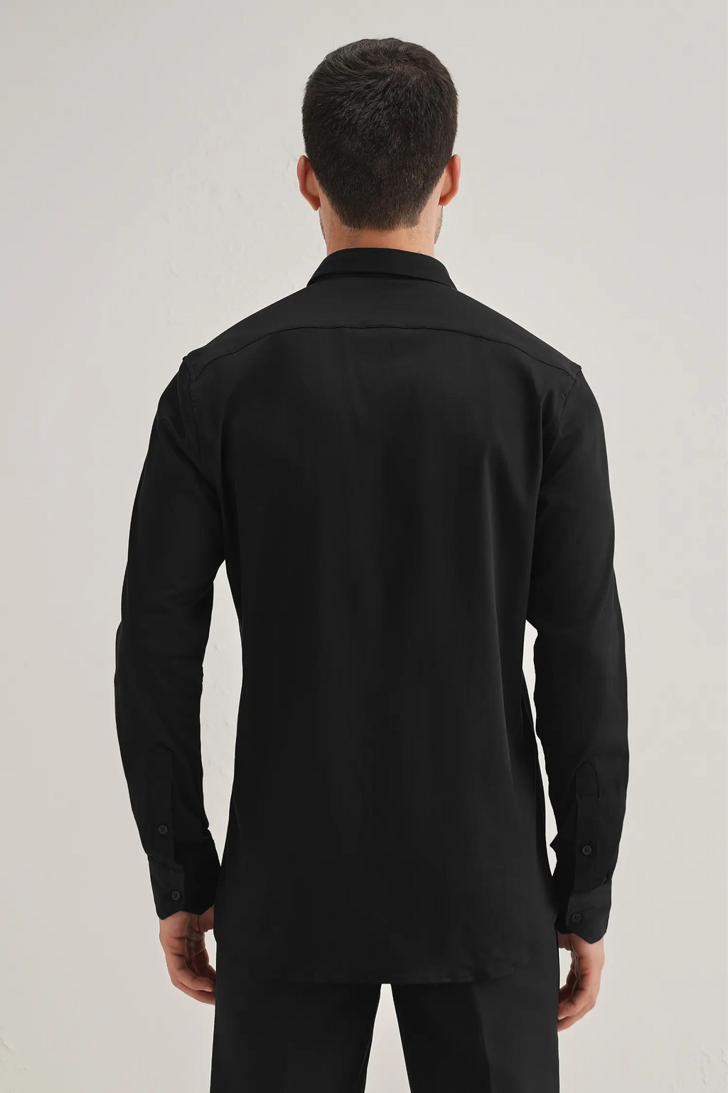 Fast Money - Hand Embroidered Designer Shirt - Black