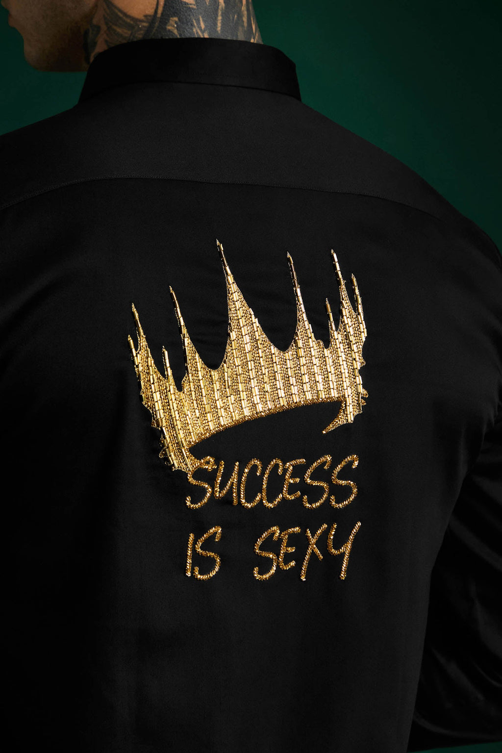 Success Hand Embroidered Designer Shirt