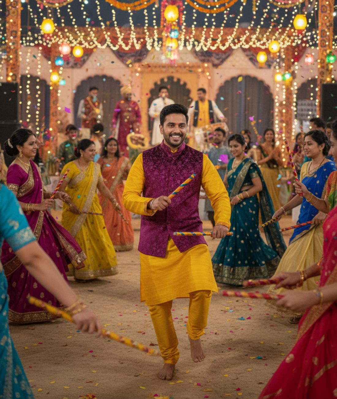 Designer Kurta & Sadri Set for Wedding Wear