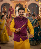 Designer Kurta & Sadri Set for Wedding Wear