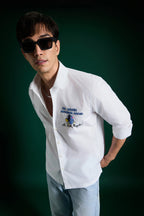 I Am Never Drinking Again Hand Embroidered Designer Shirt