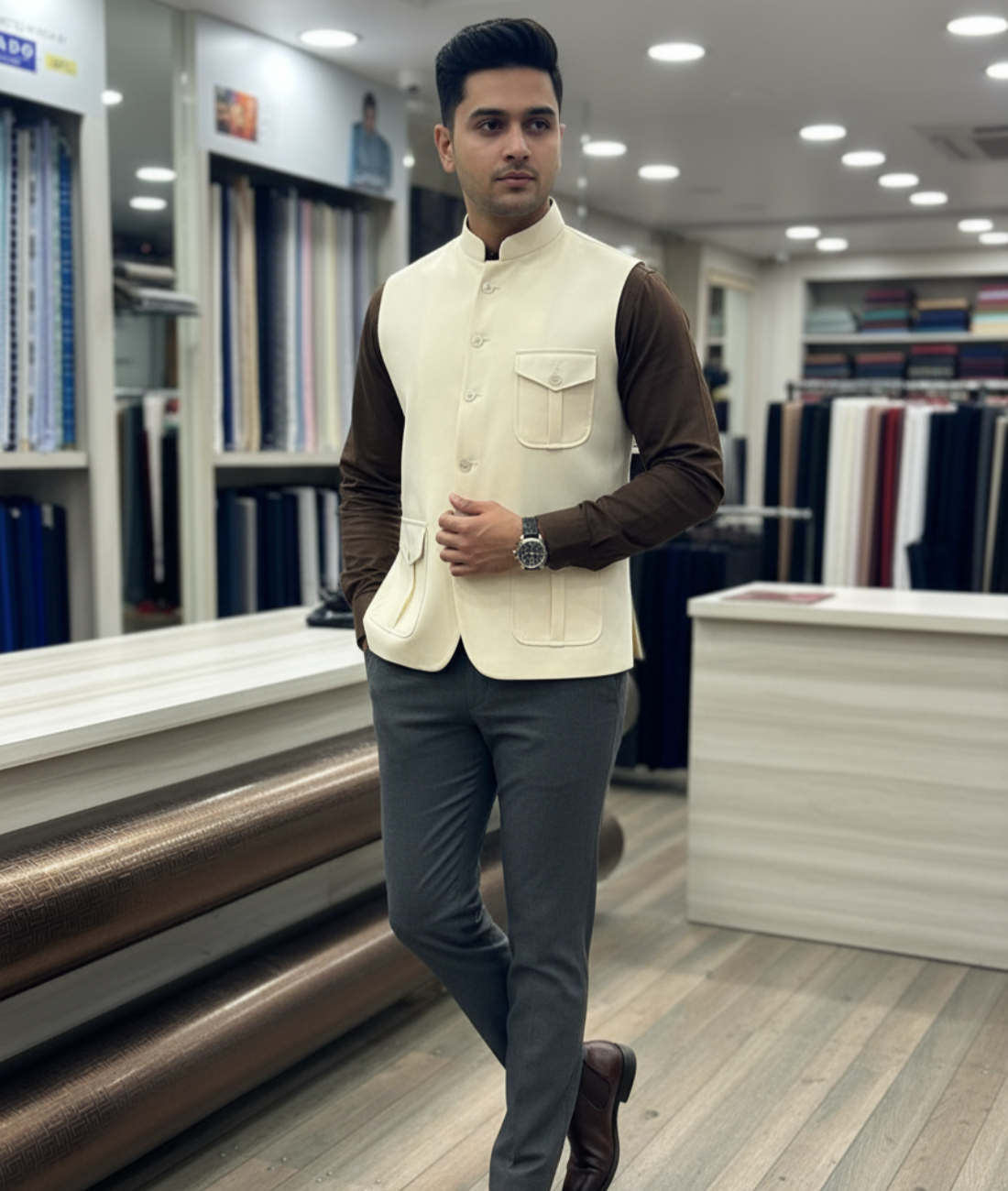 Trending Hunter Sadri with Patch Pocket