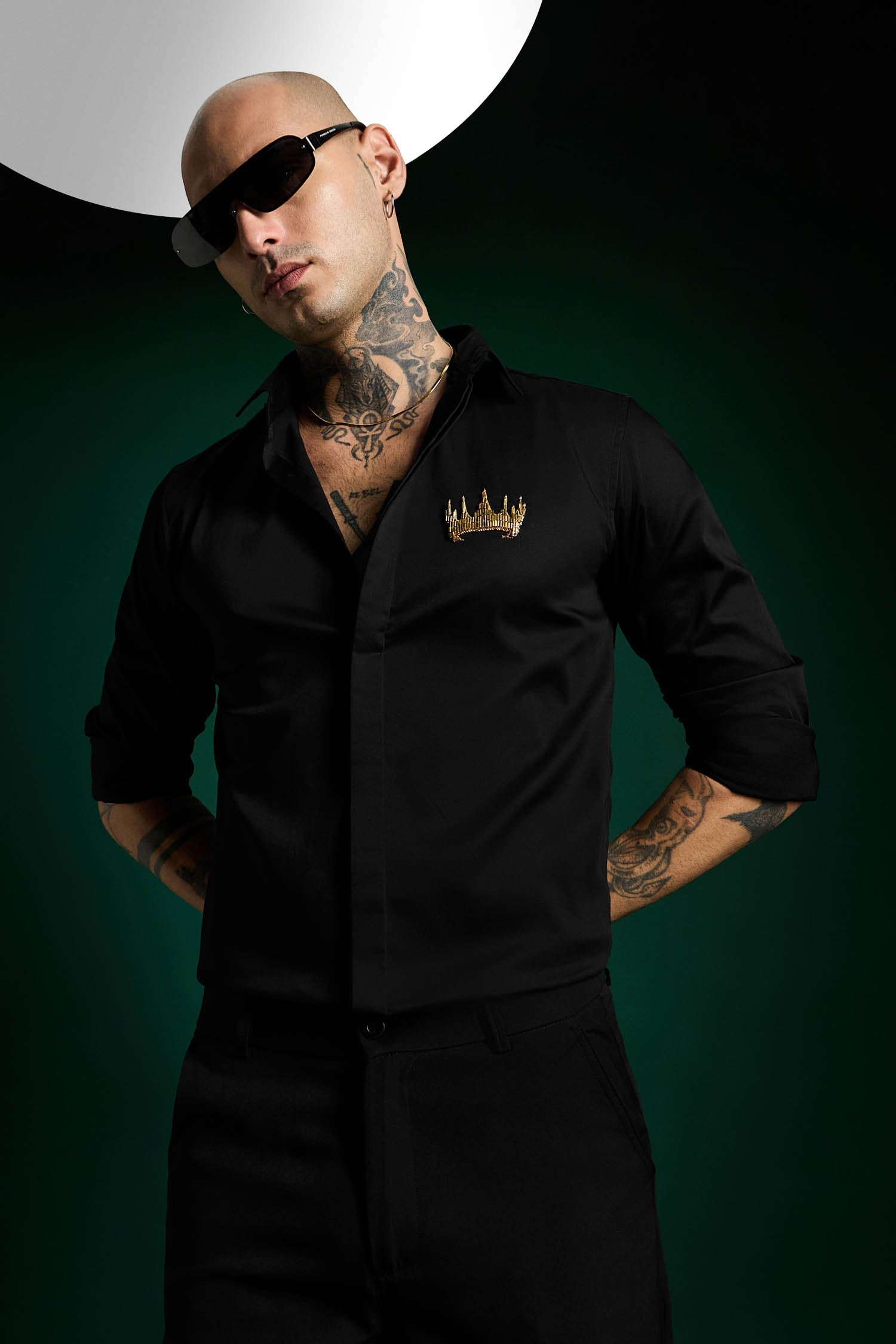 Success Hand Embroidered Designer Shirt