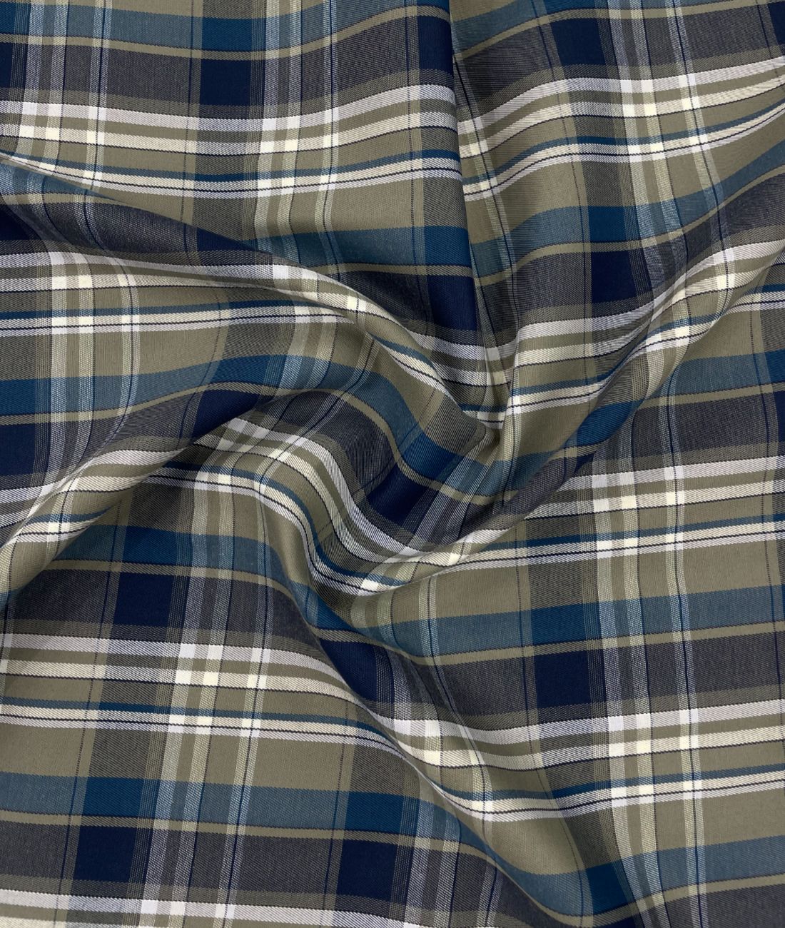 Arvind Checkered Premium Fabric for Mens Shirt