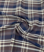 Arvind Formal Checkered Premium Fabric for Mens Shirt