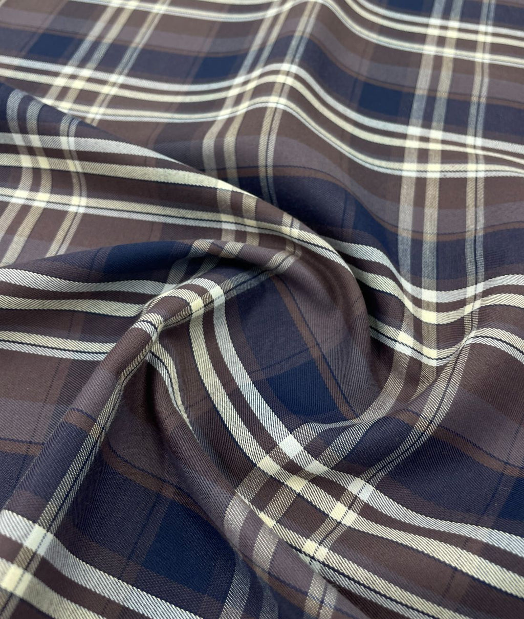 Arvind Formal Checkered Premium Fabric for Mens Shirt