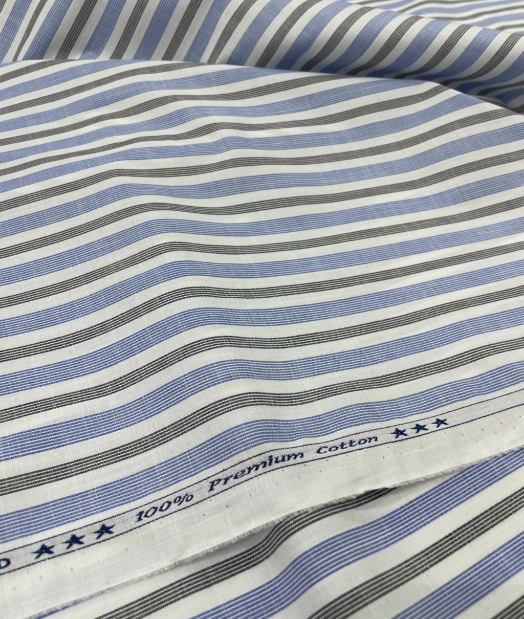 Arvind Stripe Premium Fabric for Mens Shirt