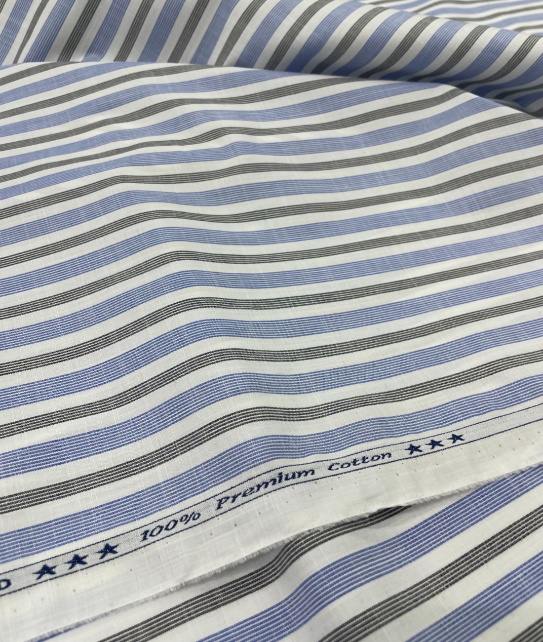 Arvind Stripe Premium Fabric for Mens Shirt