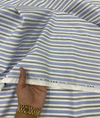 Arvind Stripe Premium Fabric for Mens Shirt