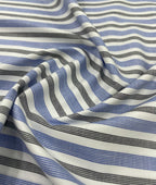 Arvind Stripe Premium Fabric for Mens Shirt