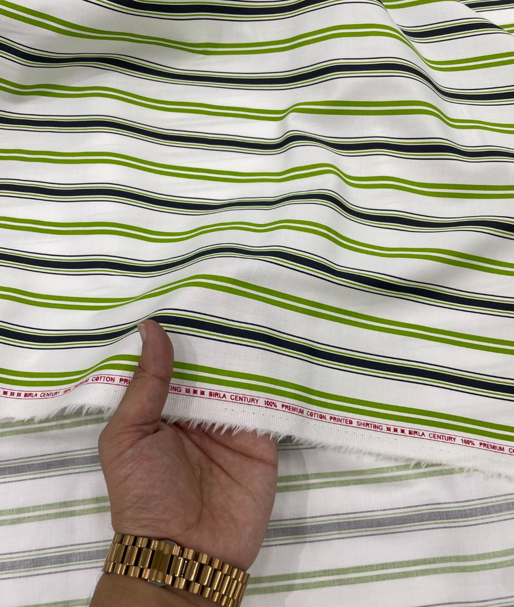 Birla Century Giza Cotton Premium Fabric for Mens Shirt