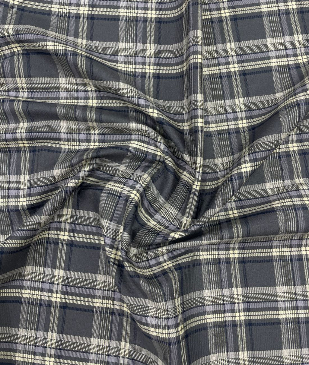 Checkered Premium Fabric for Mens Shirt