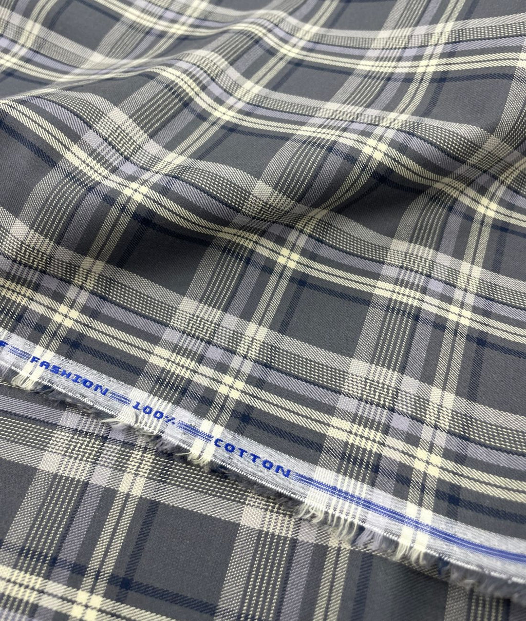 Checkered Premium Fabric for Mens Shirt