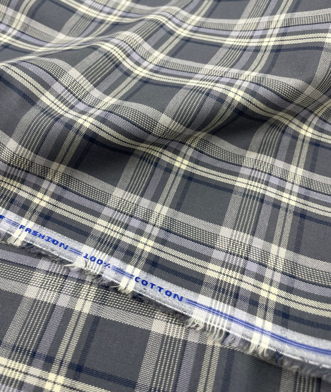 Checkered Premium Fabric for Mens Shirt