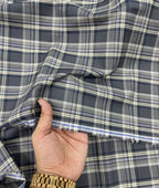 Checkered Premium Fabric for Mens Shirt