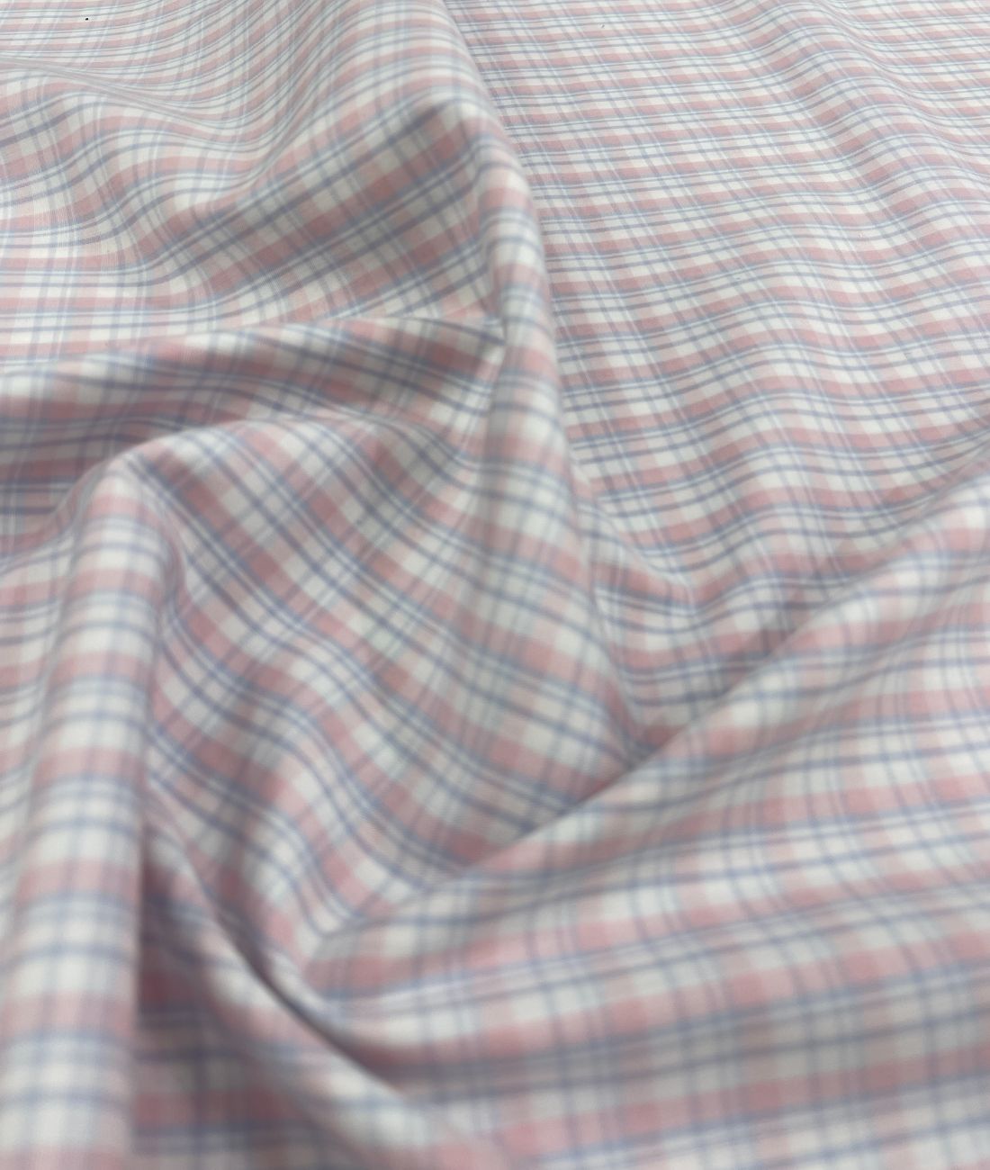 Grado Pastel 100% Cotton Checkered Premium Fabric for Mens Shirt