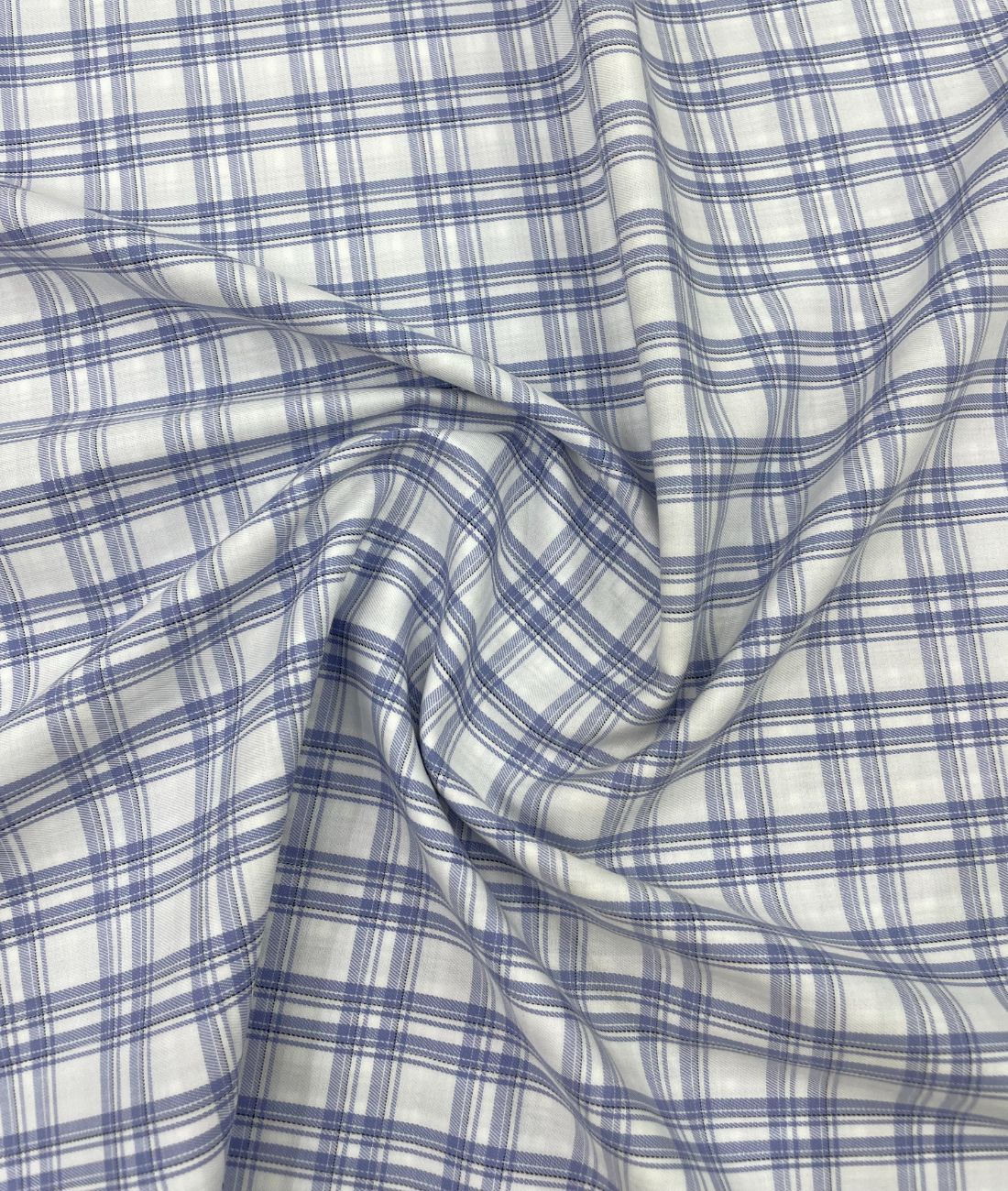 Raymond Checkered Premium Fabric for Mens Shirt