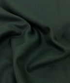 Super 120 Dark Green Dobby Suiting Fabric