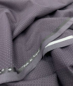 Super 120 Dark Lavender Dobby Suiting Fabric