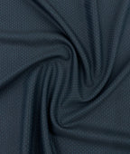 Super 120 Dark Teal Dobby Suiting Fabric