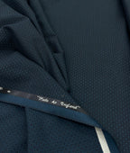 Super 120 Dark Teal Dobby Suiting Fabric