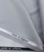Super 120 Light Grey Dobby Suiting Fabric