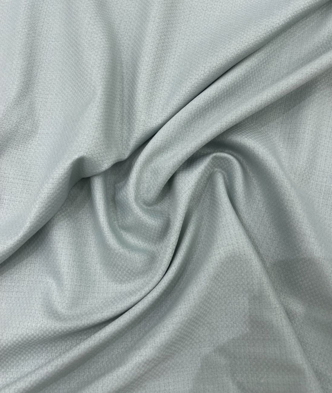 Super 120 Light Teal Dobby Suiting Fabric