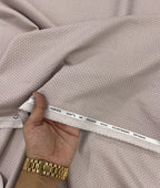 Super 120 Peach Dobby Suiting Fabric