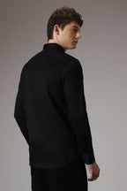 Relentless Tiger Hand Embroidered Designer Shirt - Black