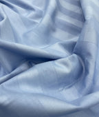 Self Stripe Luxury Giza Cotton Fabric for Men's Shirt