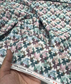 Abstract Print Luxury Giza Cotton Fabric for Men's Shirt