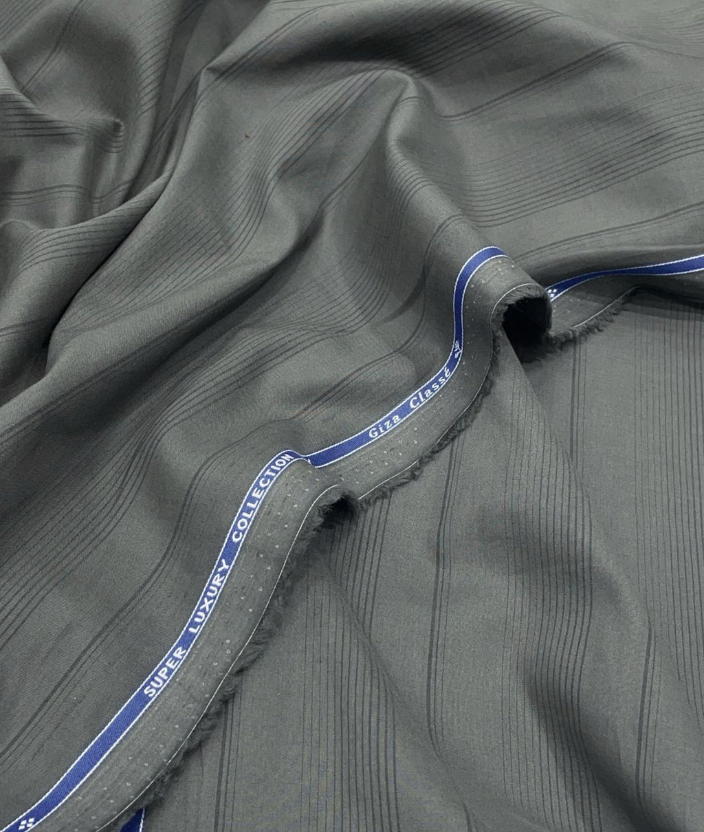 Ultra Soft Stripe Giza Cotton Shirt Fabric