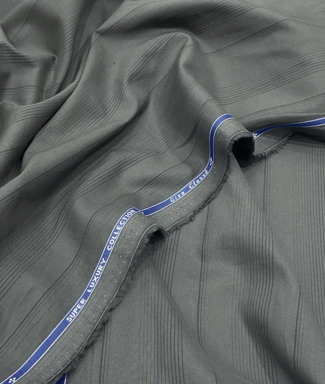 Ultra Soft Stripe Giza Cotton Shirt Fabric