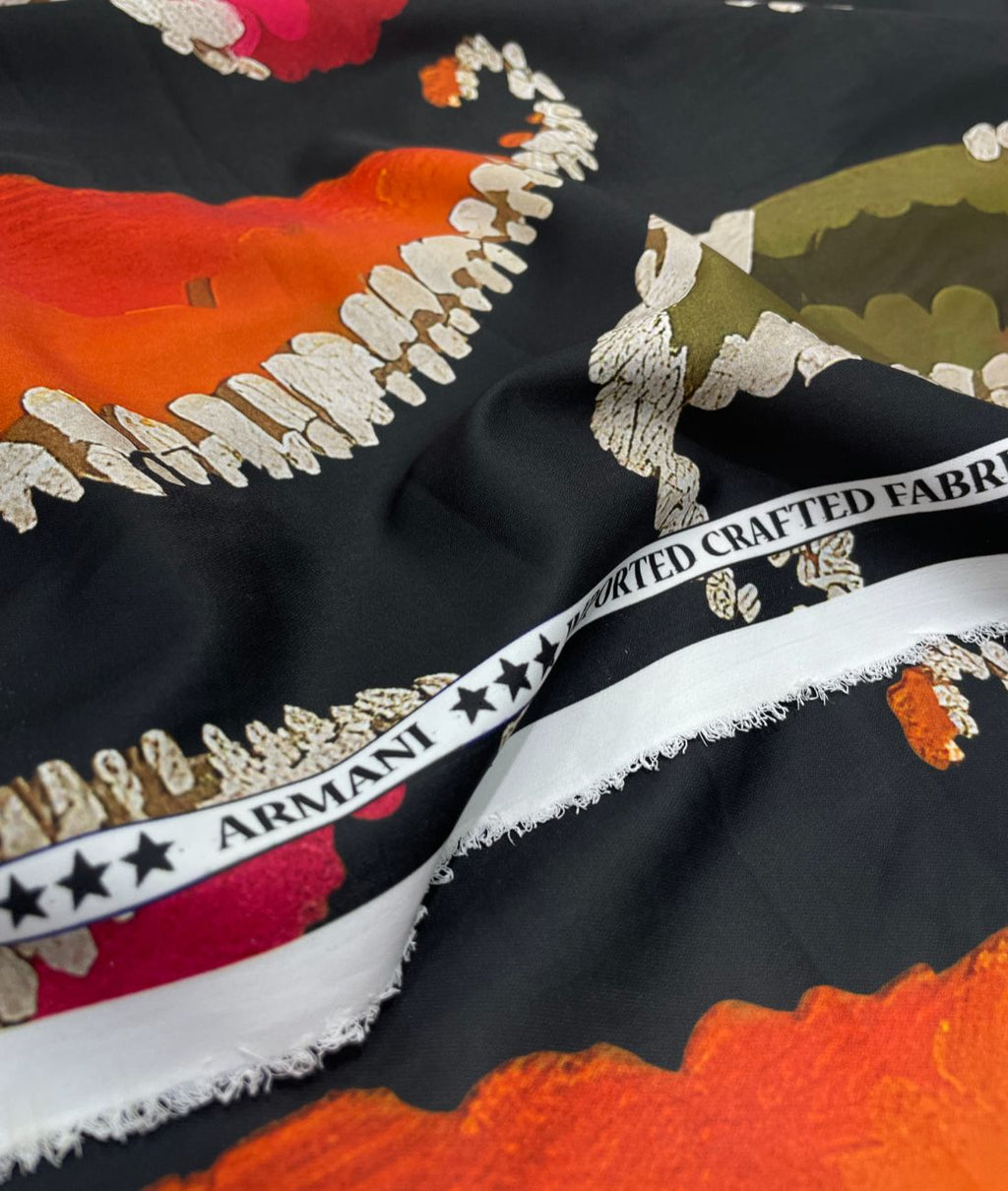 Ultra Soft Imported Premium Armani Printed Fabric for Shirt