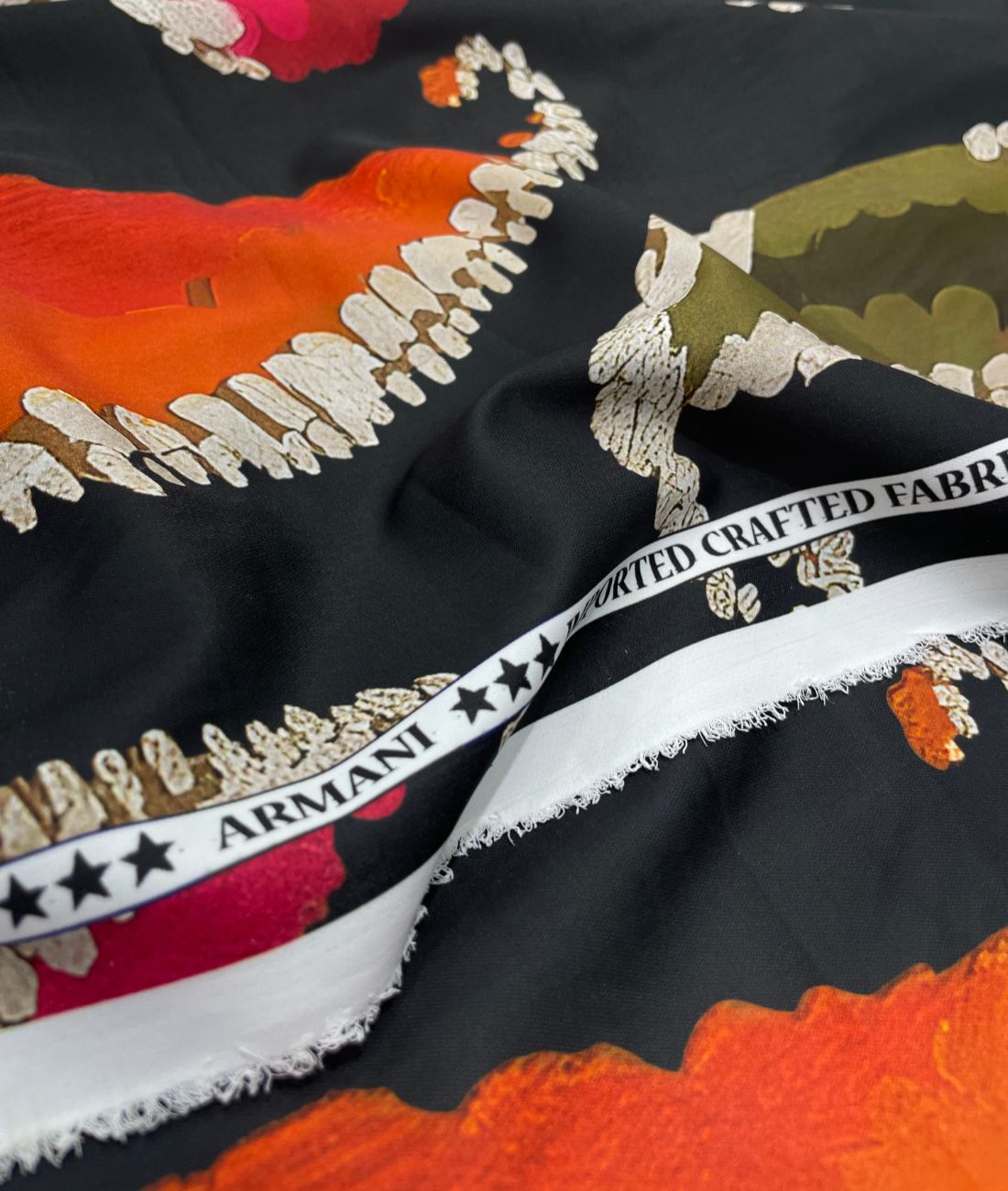 Ultra Soft Imported Premium Armani Printed Fabric for Shirt