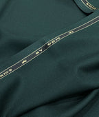 Ocm Dark Green Wool Blend Suiting Fabric