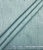 Light Turquoise Giza Cotton Fabric for Shirt & Kurta