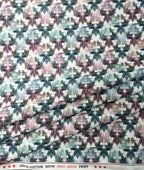 Abstract Print Luxury Giza Cotton Fabric for Men's Shirt